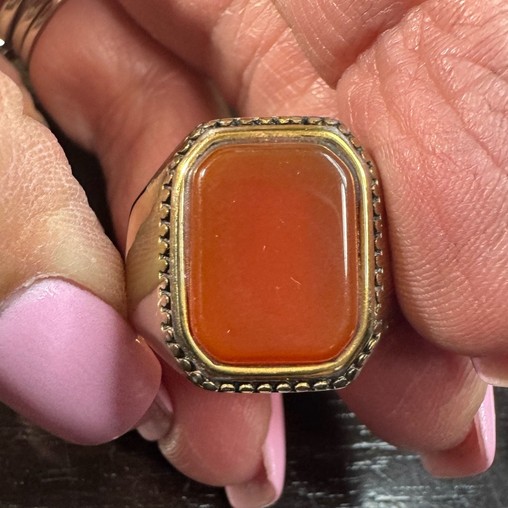 Vintage Carnelian Ring
